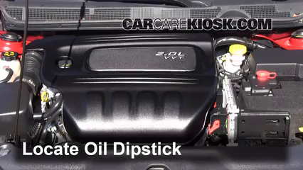 2013 Dodge Dart SXT 2.0L 4 Cyl. Oil Check Oil Level